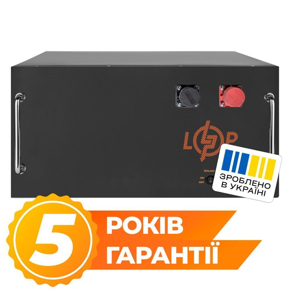 Акумулятор LP LiFePO4 51,2V - 230 Ah (11776Wh) (BMS JK 200A/100А) RM BL 38132 фото