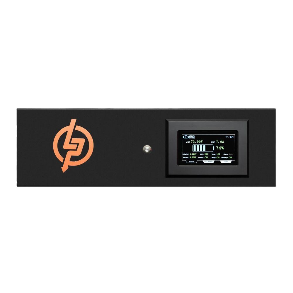 Акумулятор LP LiFePO4 70,4V - 32 Ah (2253Wh) (BMS 30A/30А) метал LCD Smart BT 37278 фото