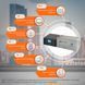 Комплект резервного живлення LP (LogicPower) ДБЖ + мультигелева батарея (UPS B1500 + АКБ MG 2400W) 20002 фото 4