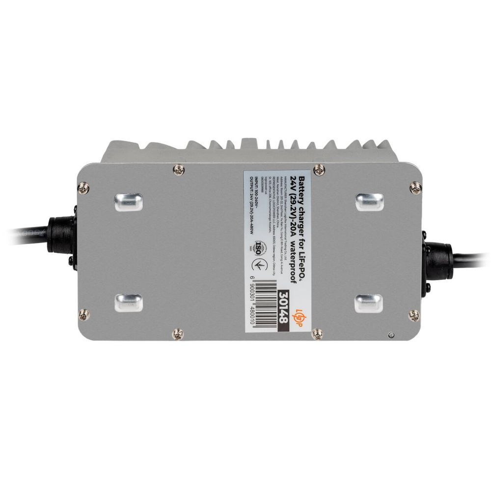 Зарядний пристрій для акумуляторів LiFePO4 24V (29,2V)-20A waterproof 30148 фото