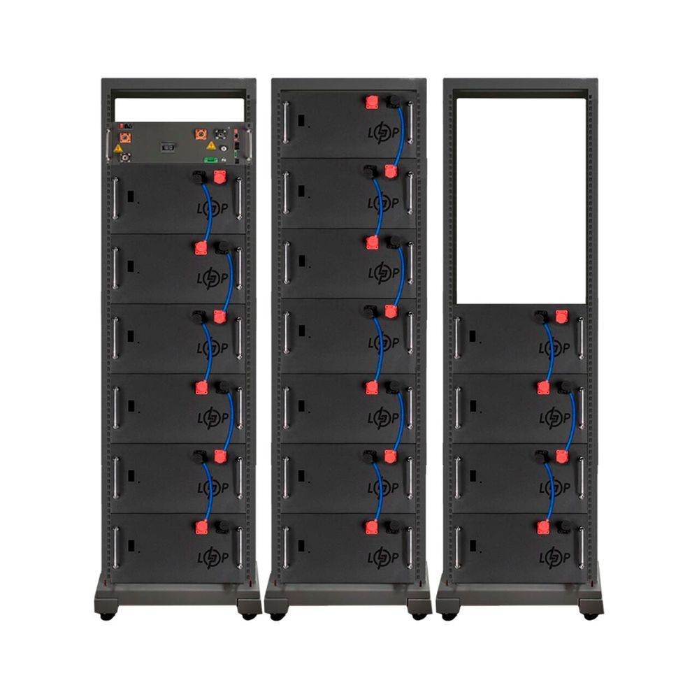 Акумулятор LP LiFePO4 Battery HVM 870,4V 230Ah (200192 Wh) BMS 160А P AB Lrack black 41938 фото