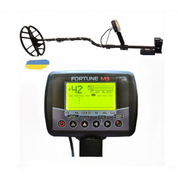 Металошукач Фортуна М3/Fortune M3 корпус PL2943, великий ЖК-дисплей 7*4 Winstar 7899 фото