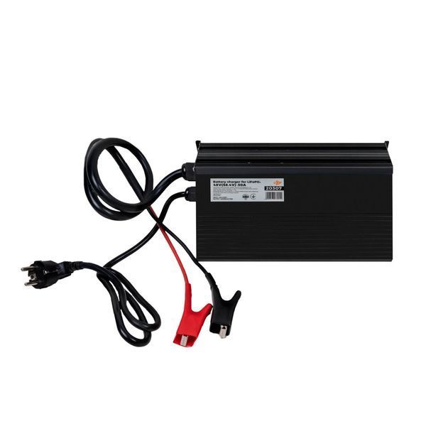 Зарядний пристрій для акумуляторів LiFePO4 48V (58.4V)-30A-1440W-LED 20307 фото