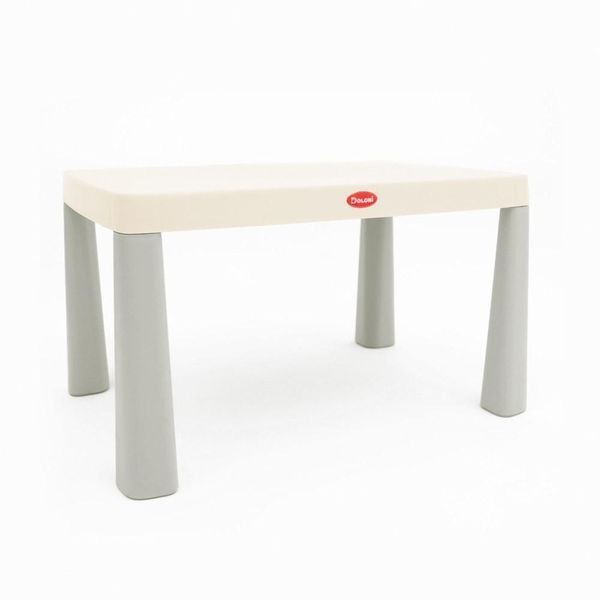 Дитячий стіл та два стільці, Doloni пластиковий сіро-молочний 30603 фото