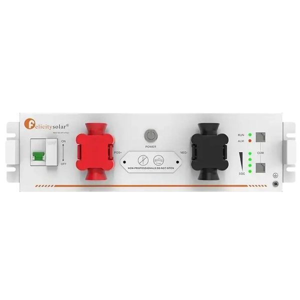 11 кВт LiFePO4 Felicity Комплект резервного живлення: інвертор Anenji + 51,2V/100Ah акумулятор FLA48100UG1 для квартири, офісу 30928 фото