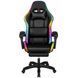 Крісло комп'ютерне ProGame з RGB підсвіткою GX-150 підставка для ніг, для геймерів 30109 фото 4