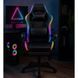 Крісло комп'ютерне ProGame з RGB підсвіткою GX-150 підставка для ніг, для геймерів 30109 фото 5